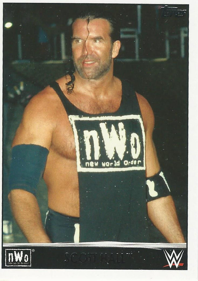 WWE Topps Heritage 2015 Scott Hall NWO 31 of 40 trading card PW Catalog