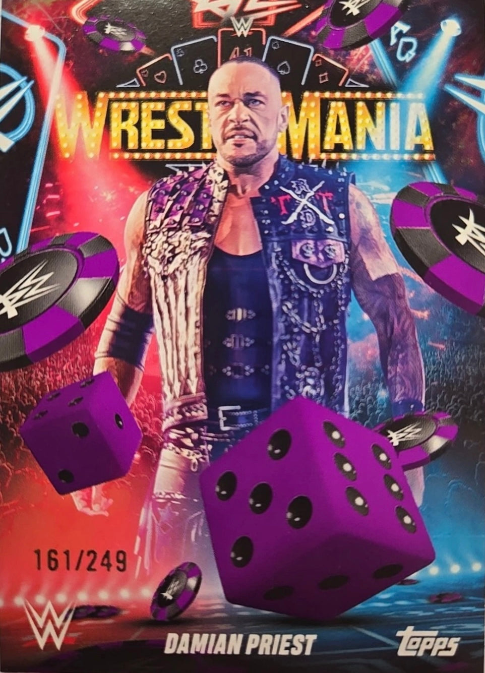 Damian Priest trading card PW Catalog