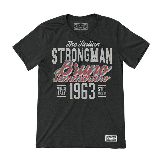 Bruno Sammartino "The Italian Strongman" Marquee Classic T-Shirt