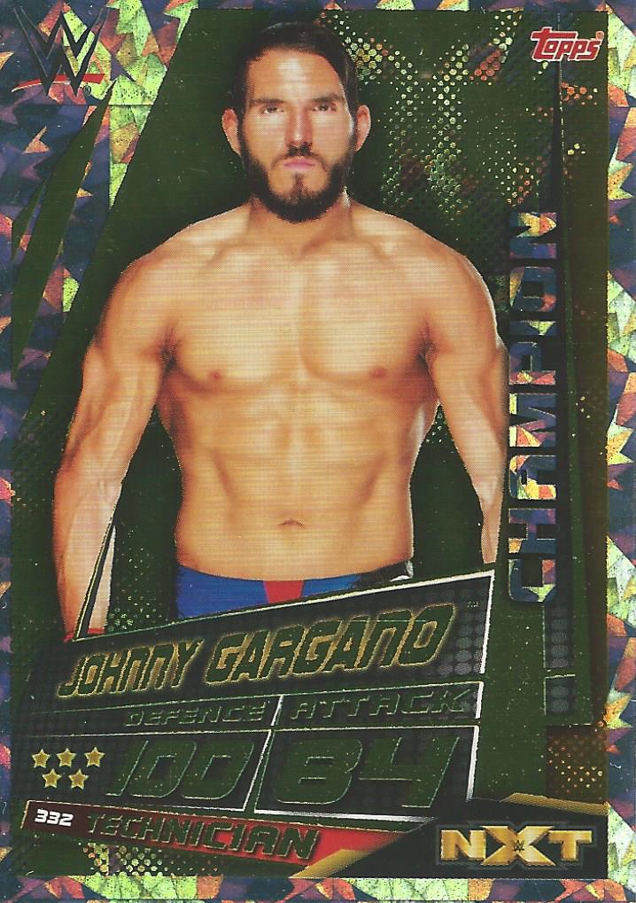 WWE Topps Slam Attax Universe 2019 Johnny Gargano #332