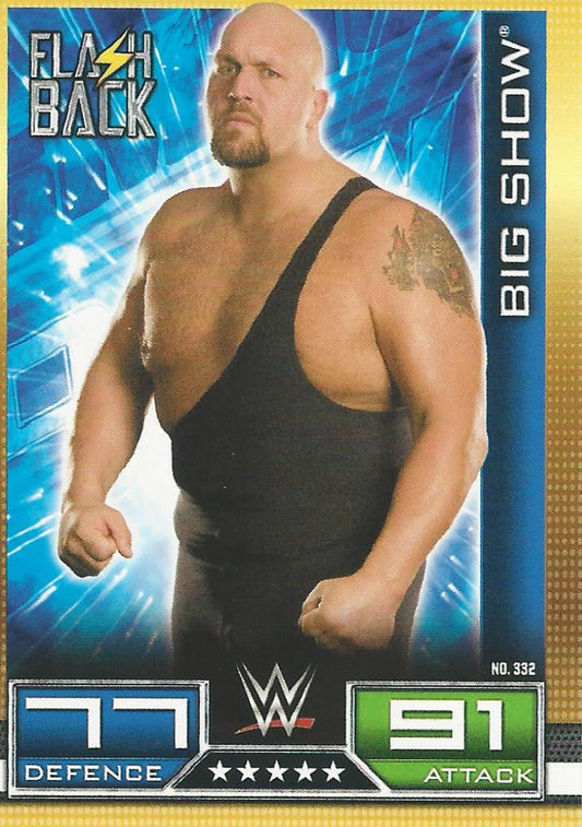 WWE Topps Slam Attax 10th Edition 2017 Flashback Big Show #332