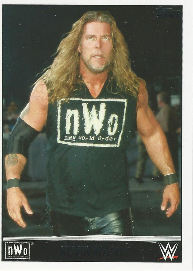 WWE Topps Heritage 2015 Kevin Nash NWO 32 of 40 trading card PW Catalog