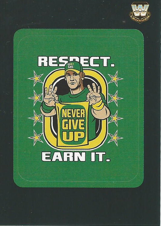 WWE Panini 2022 Sticker Collection John Cena #332
