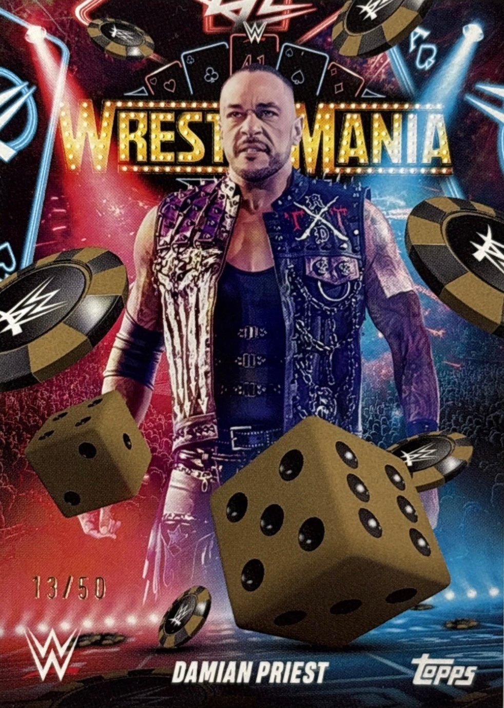 Damian Priest trading card PW Catalog