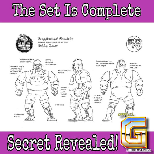 Grapplers & Gimmicks Series 2 Bobby Horne [Mo] PW Catalog