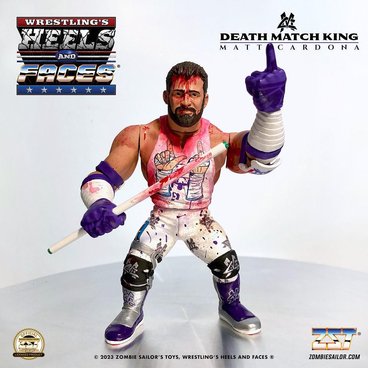 Zombie Sailor's Toys Wrestling's Heels & Faces Multipack: Nick Gage vs. Matt Cardona Action & Toy Figures PWcatalog
