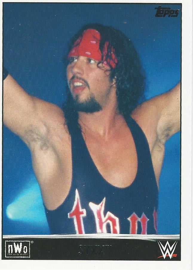 WWE Topps Heritage 2015 Syxx 34 of 40 trading card PW Catalog