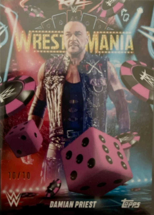 Damian Priest trading card PW Catalog