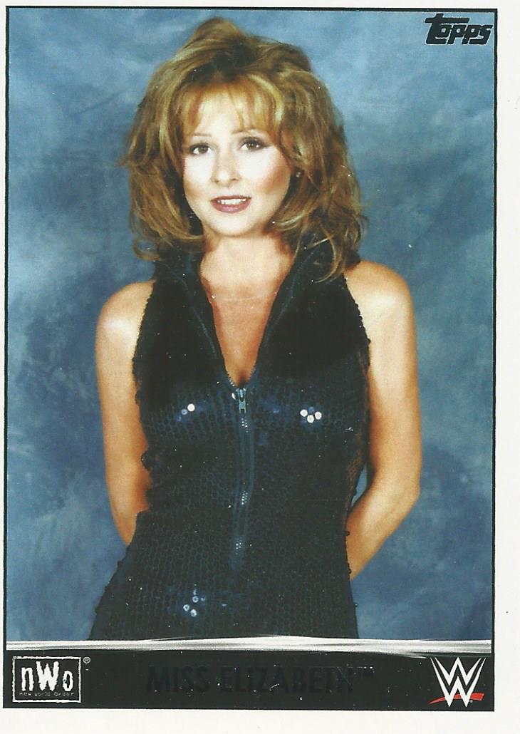 WWE Topps Heritage 2015 Miss Elizabeth 35 of 40 trading card PW Catalog