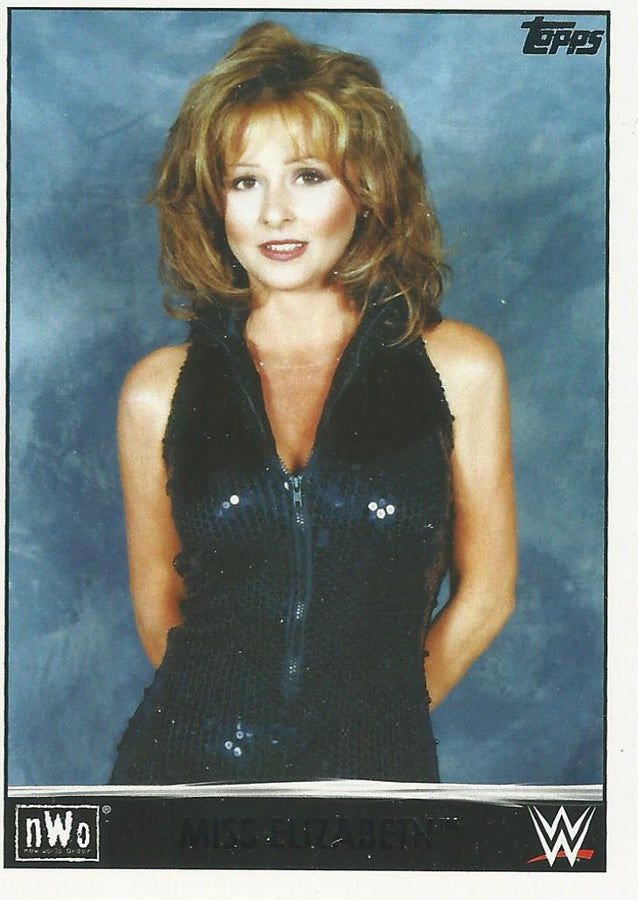 WWE Topps Heritage 2015 Miss Elizabeth 35 of 40 trading card PW Catalog