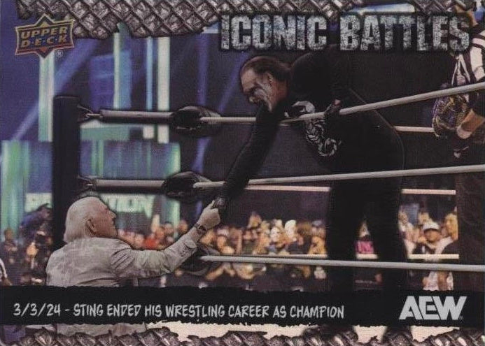 Iconic Battles – 3/3/24 – Sting Ended HIS Wrestling Career AS Champion
