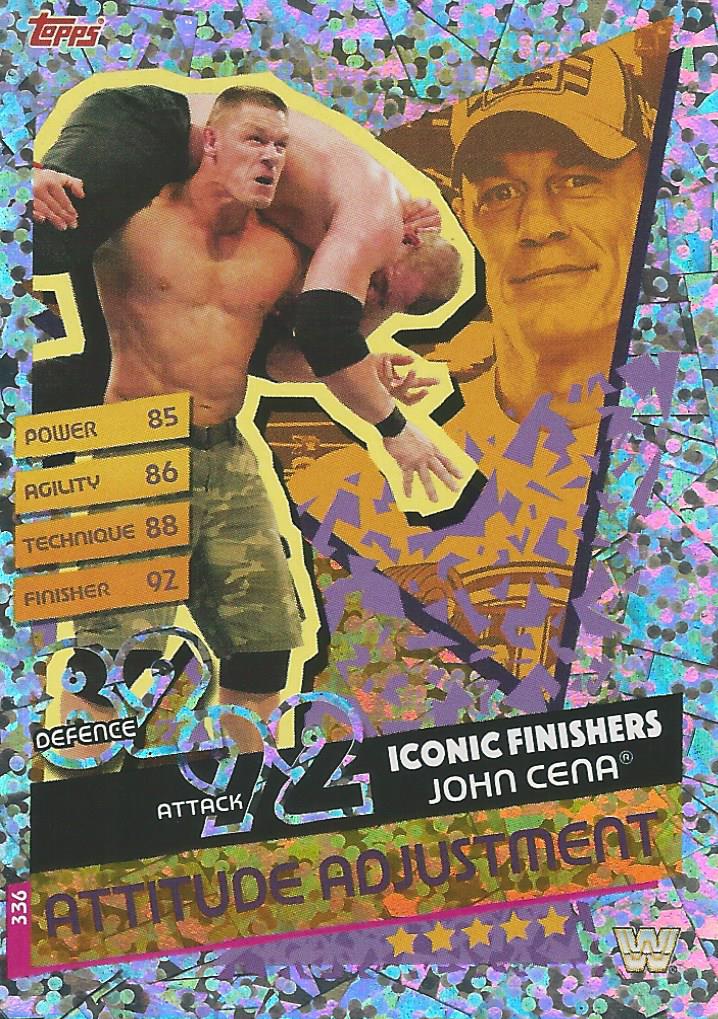 WWE Topps Slam Attax Reloaded 2020 John Cena #336