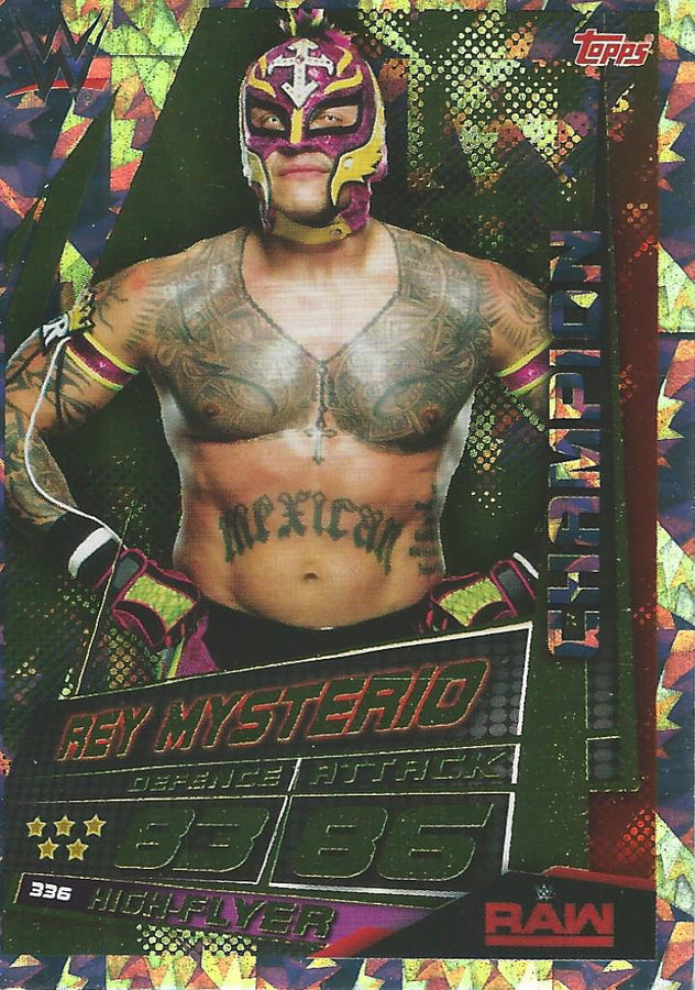 WWE Topps Slam Attax Universe 2019 Rey Mysterio #336