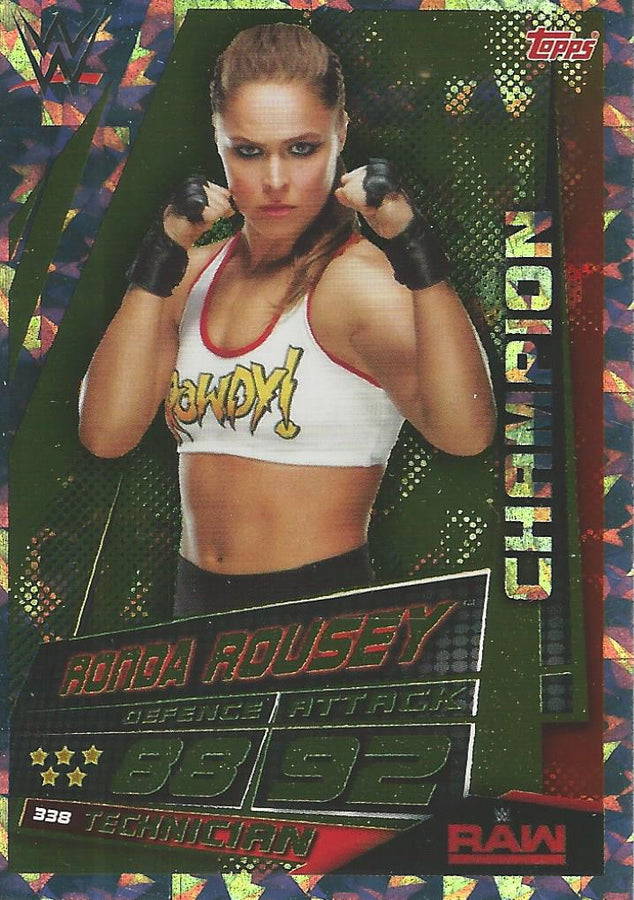 WWE Topps Slam Attax Universe 2019 Ronda Rousey #338