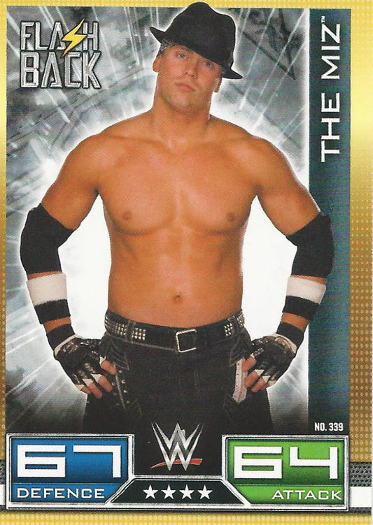 WWE Topps Slam Attax 10th Edition 2017 Flashback The Miz #339