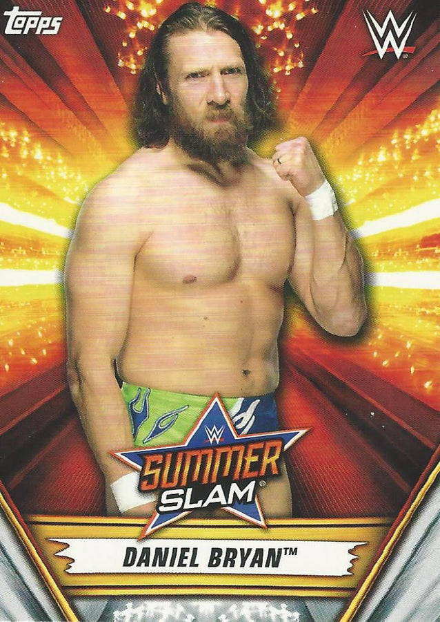 WWE Topps Summerslam 2019 Daniel Bryan #33