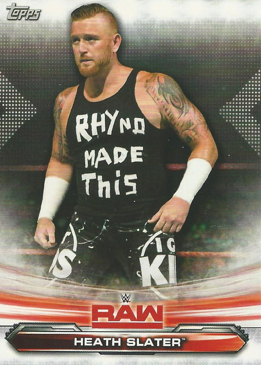 WWE Topps Raw 2019 Heath Slater #33