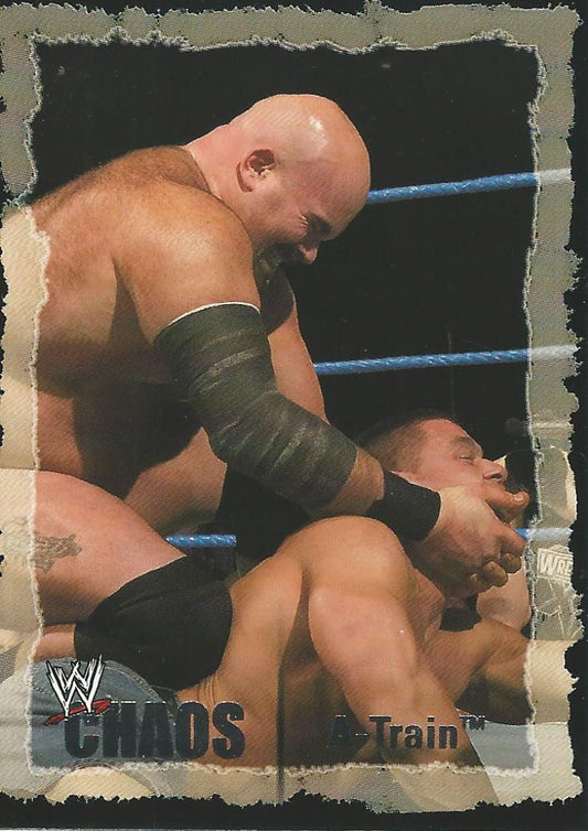 WWE Fleer Chaos 2004 A-Train #33
