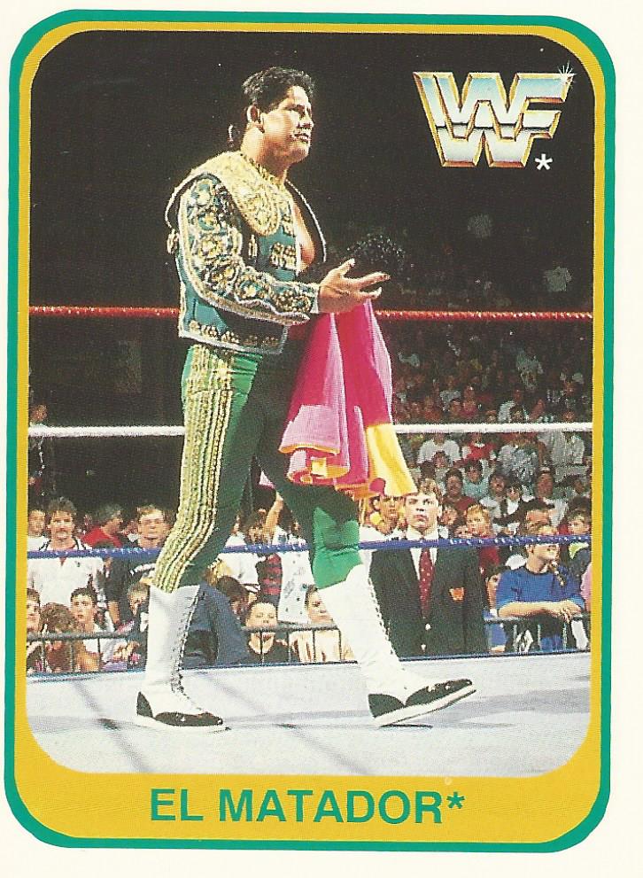 WWF Merlin 1991 El Matador #33