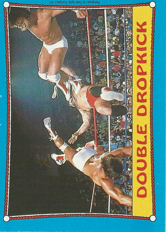 Topps WWF Wrestling Cards 1987 Strike Force #33