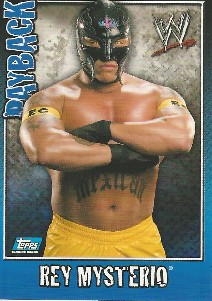 WWE Topps Payback 2006 Rey Mysterio #33