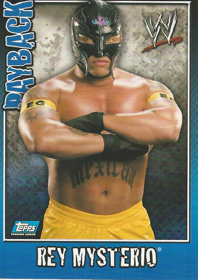 WWE Topps Payback 2006 Rey Mysterio #33
