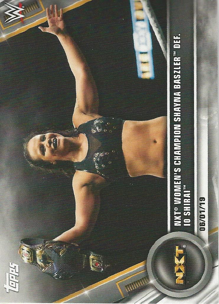 WWE Topps Women Division 2020 Shayna Baszler #33
