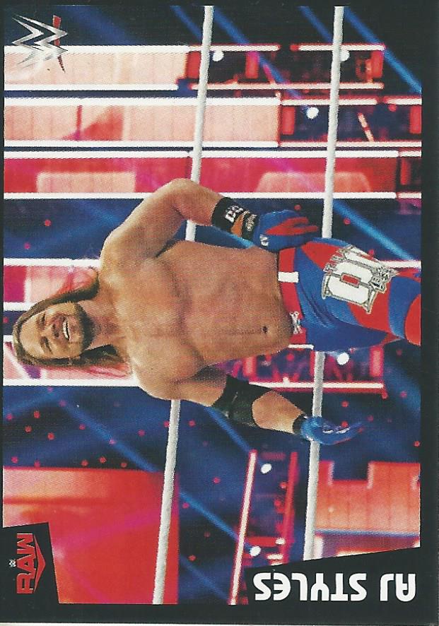 WWE Panini 2022 Sticker Collection AJ Styles #33