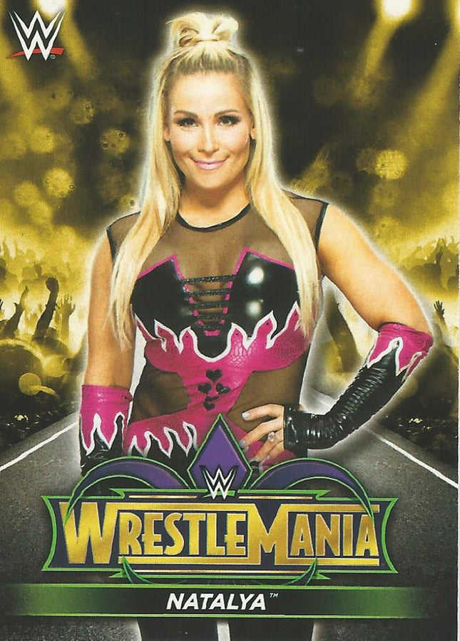 WWE Topps Road to Wrestlemania 2018 Natalya R33 trading card PW Catalog