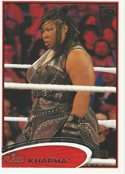 WWE Topps 2012 Kharma #33