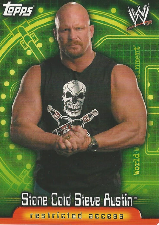 WWE Topps Insider 2006 Stone Cold Steve Austin #33