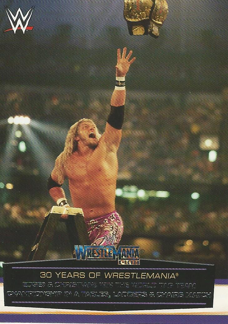 WWE Topps Road to Wrestlemania 2014 Edge 33 of 60 trading card PW Catalog