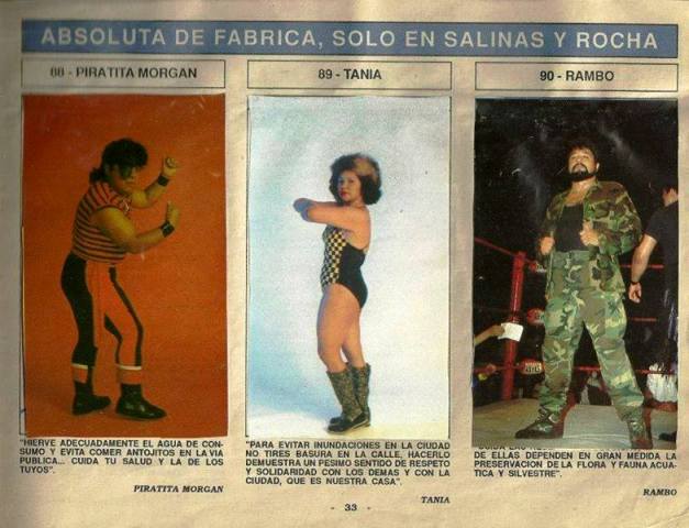 Super Album de Luchas Stickers Album 1991 From Mexico Stickers Album PW Catalog