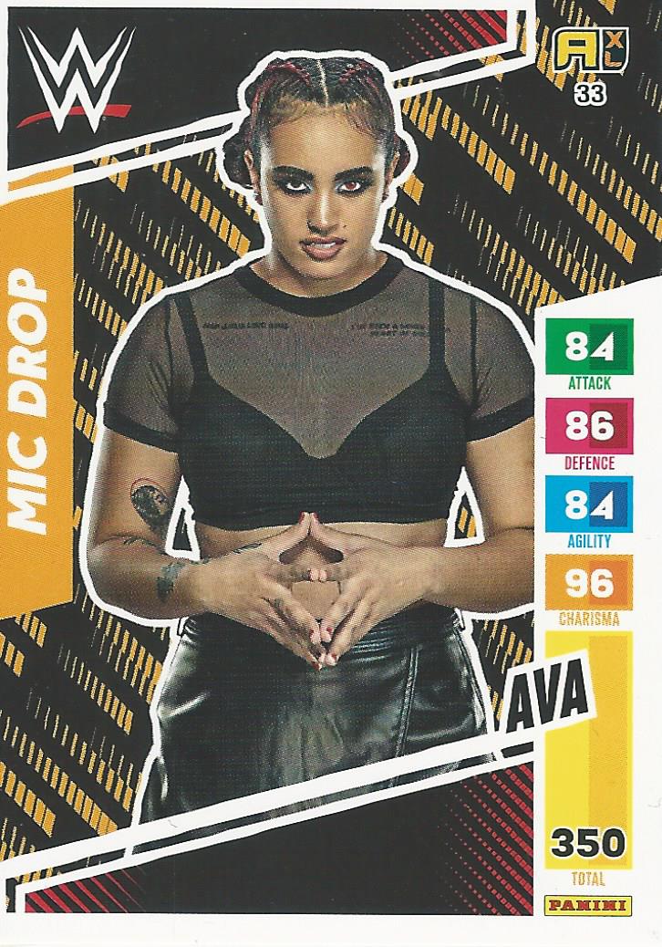 WWE Panini XL Adrenalyn 2024 AVA #33