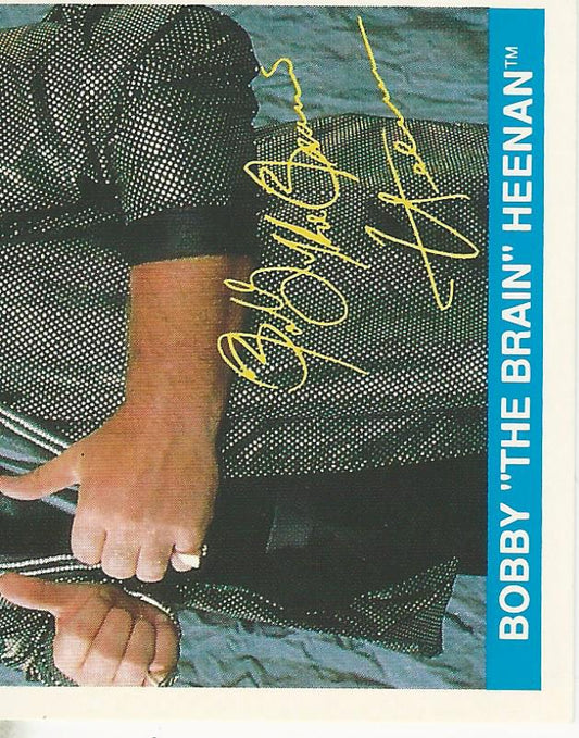 WWF Merlin Sticker Collection 1990 Bobby Heenan #33