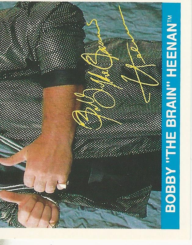 WWF Merlin Sticker Collection 1990 Bobby Heenan #33