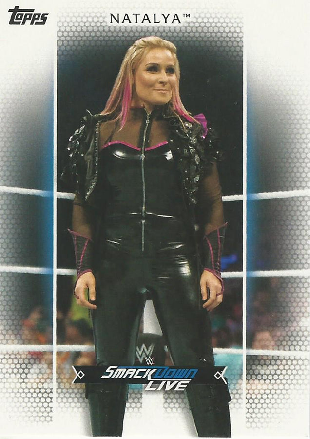 WWE Topps Women Division 2017 Natalya R33 trading card PW Catalog