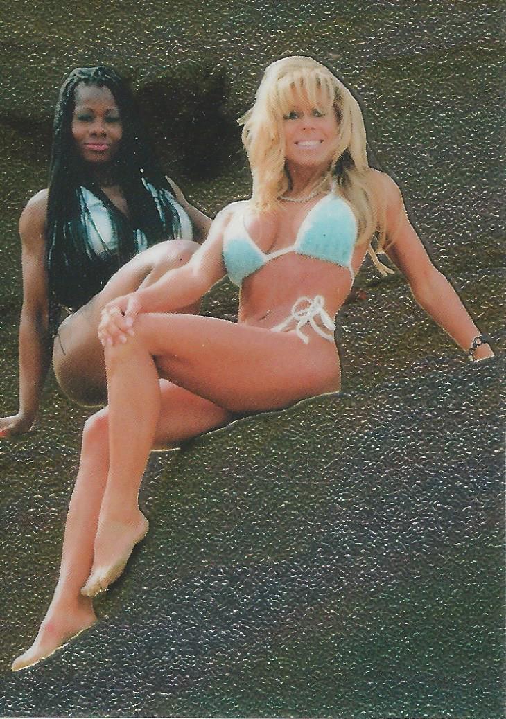 WWF Smackdown Chrome 1999 Terri Runnels and Jacqueline #33