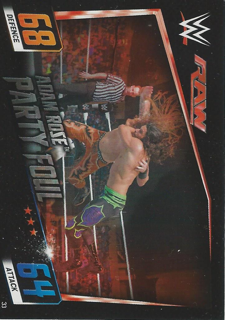 WWE Topps Slam Attax 2015 Then Now Forever Adam Rose #33