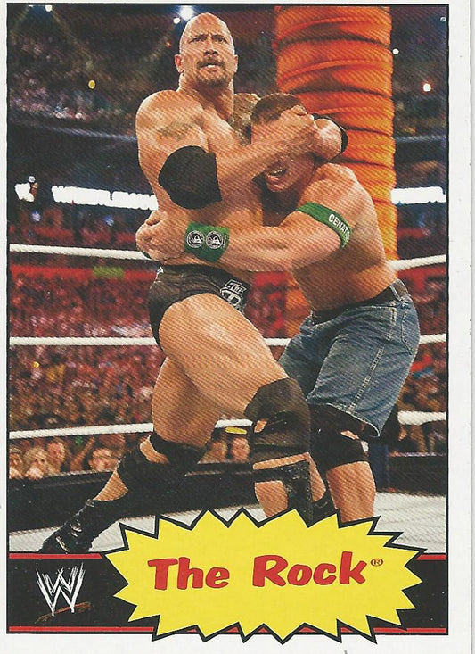 WWE Topps Heritage 2012 The Rock #33
