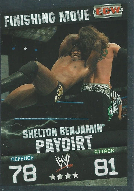 WWE Topps Slam Attax Evolution 2010 Shelton Benjamin #33