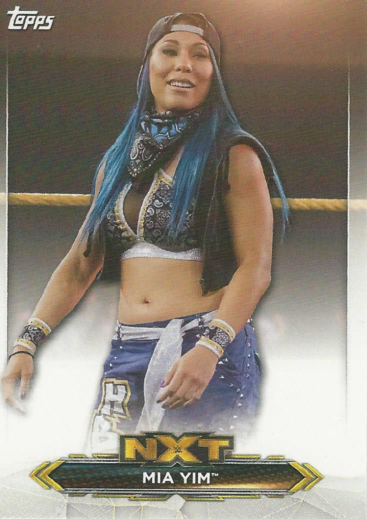 WWE Topps NXT 2020 Mia Yim #33