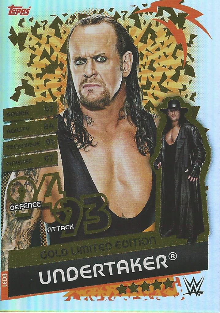 WWE Topps Slam Attax Reloaded 2020 Undertaker LEDB trading card PW Catalog