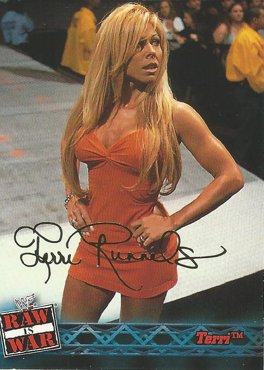 WWF Fleer Raw 2001 Terri Runnels #33