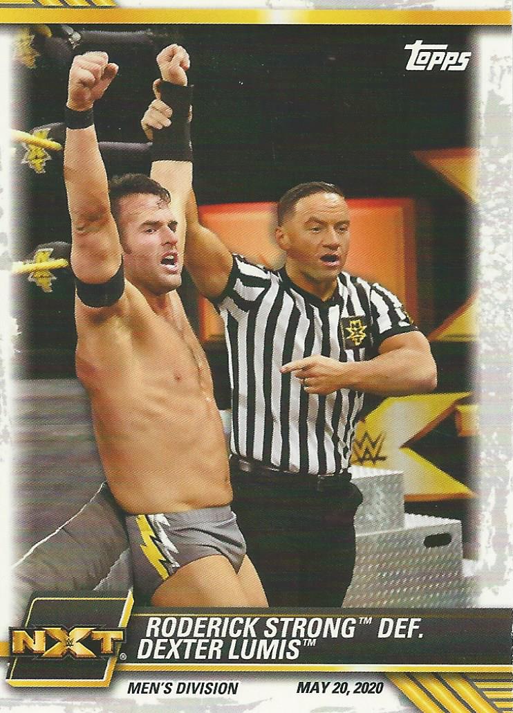 WWE Topps NXT 2021 Roderick Strong #30
