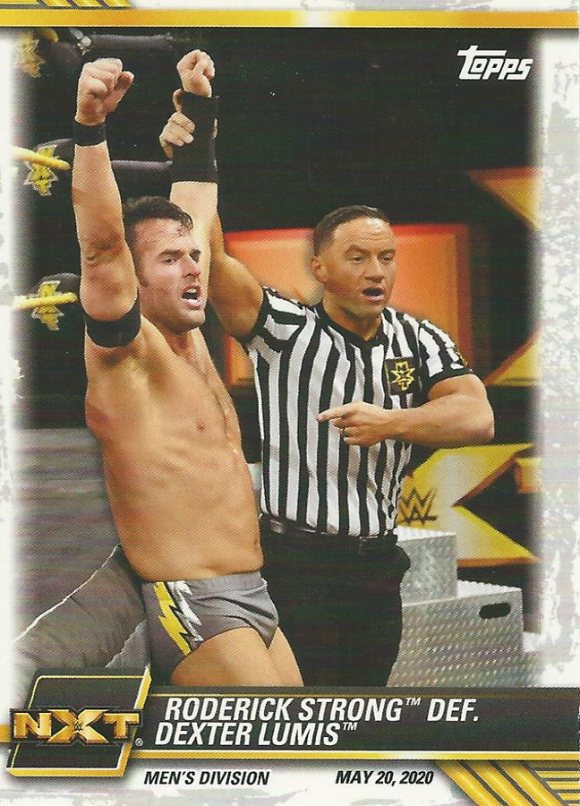 WWE Topps NXT 2021 Roderick Strong #30