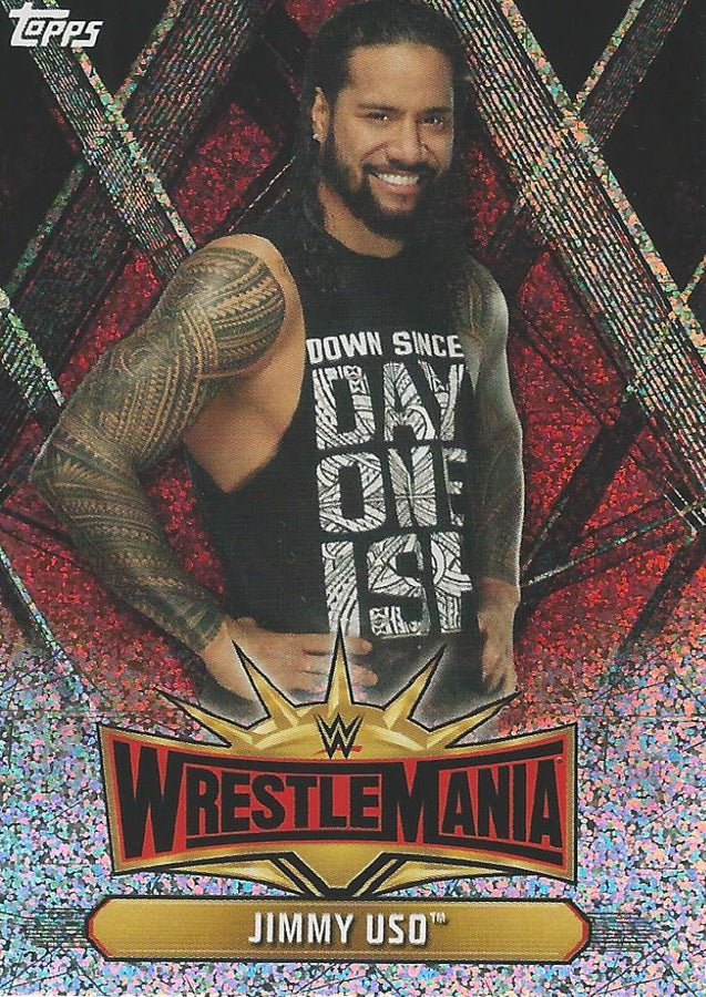WWE Topps Champions 2019 Jimmy Uso WM-33 trading card PW Catalog