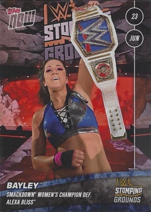 Bayley Smackdown Women’s Champion DEF. Alexa Bliss