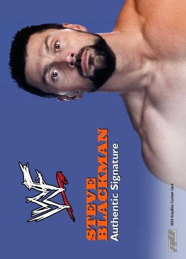 Steve Blackman – WWF trading card PW Catalog