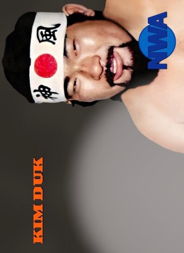 KIM DUK – NWA trading card PW Catalog